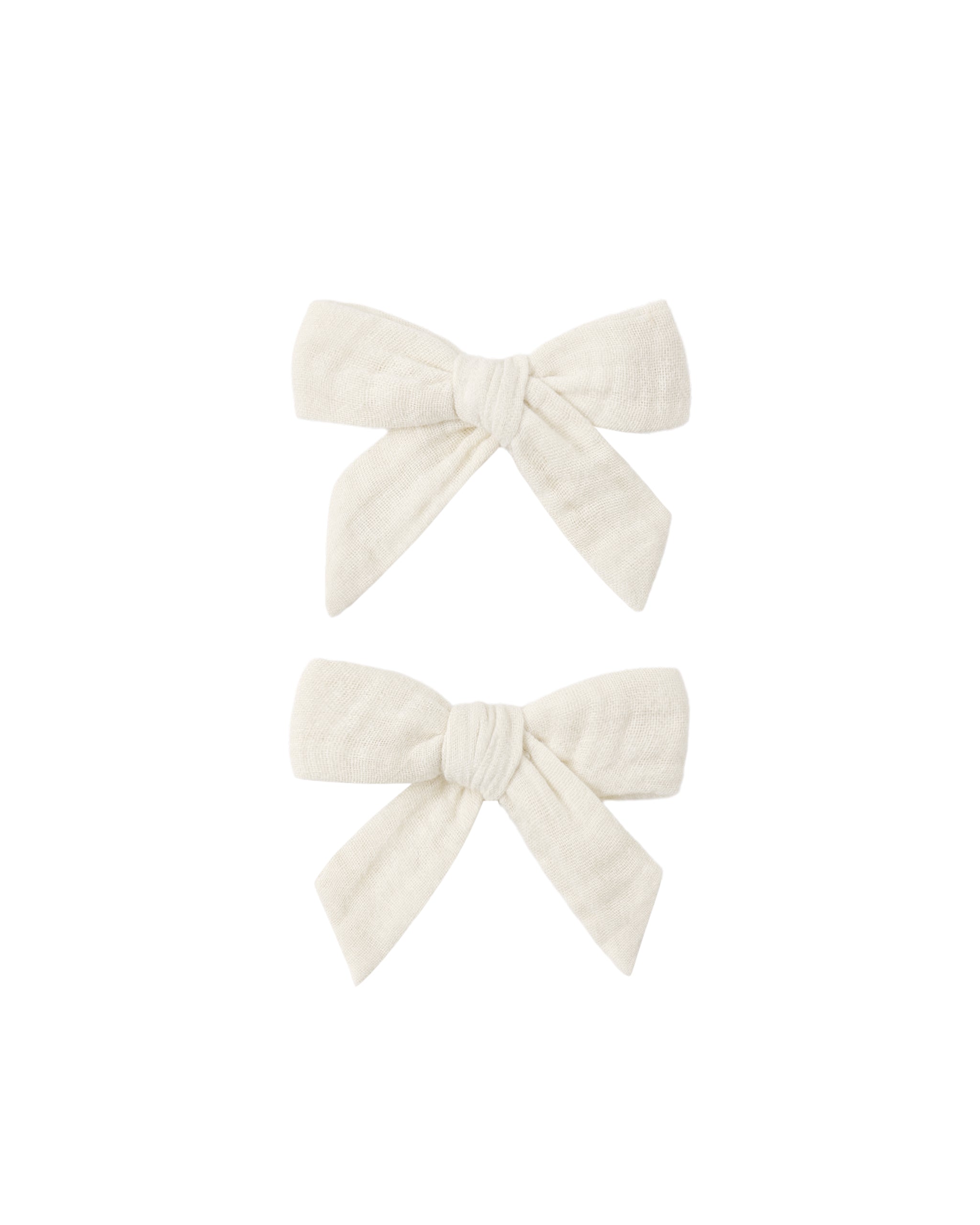 Bows, Set Of 2 || Natural