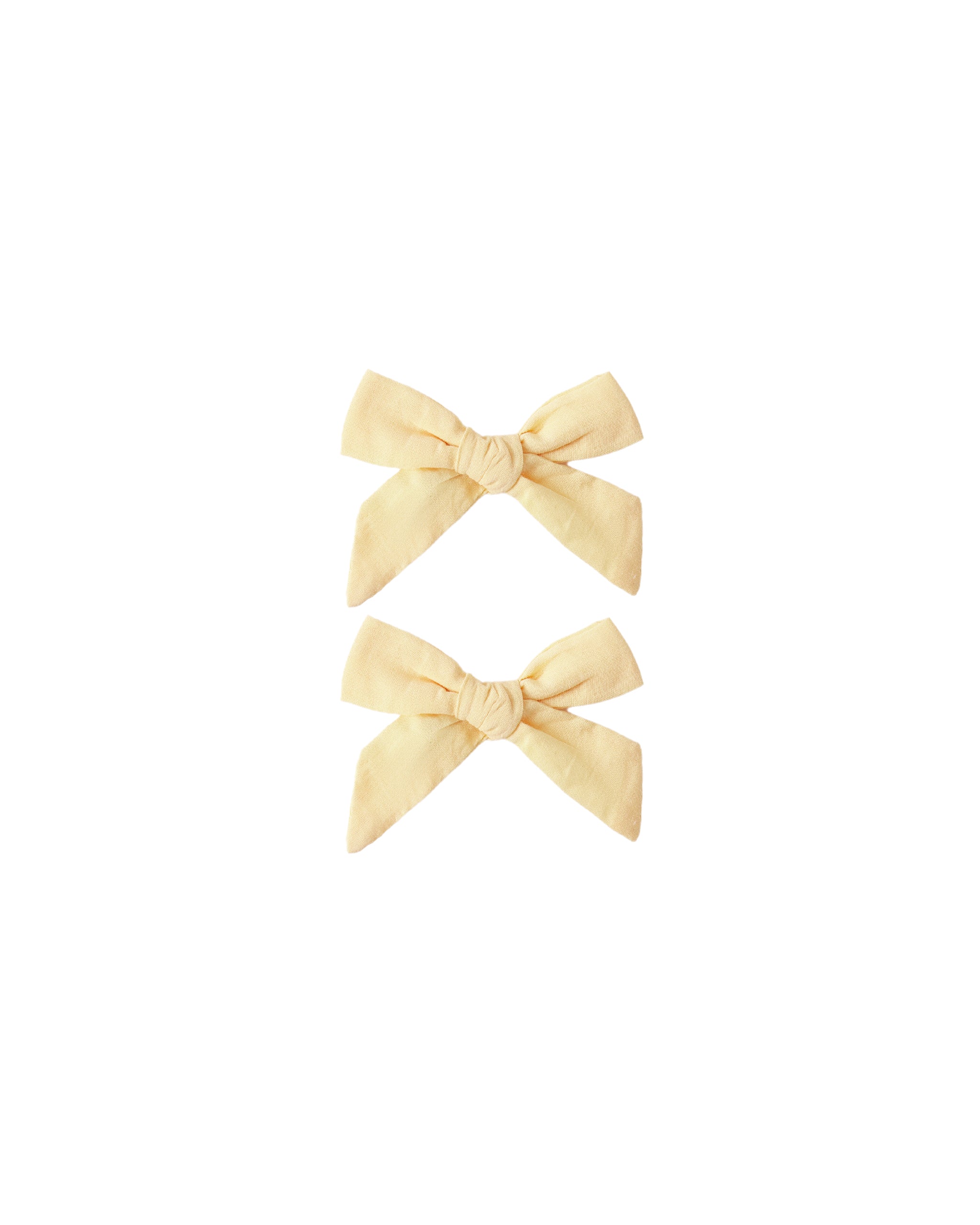 Bows, Set Of 2 || Lemon