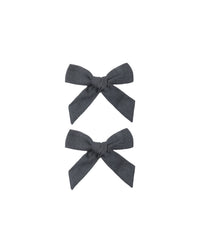 Bows, Set Of 2 Midnight