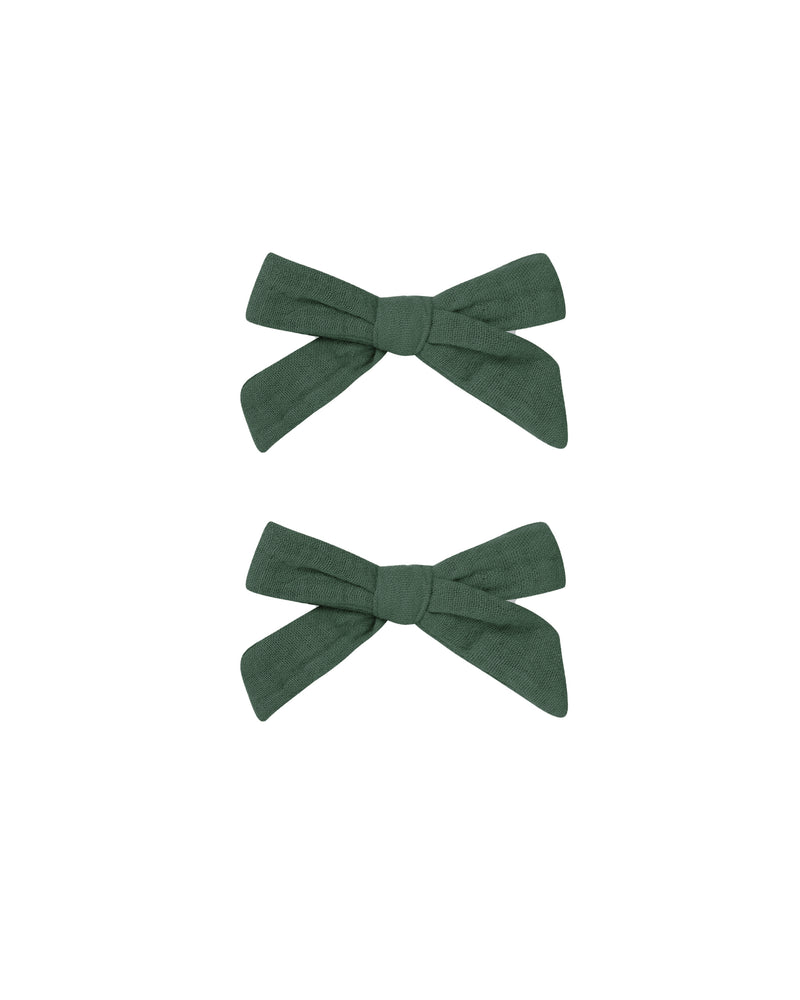 Bows, Set of 2 | Green