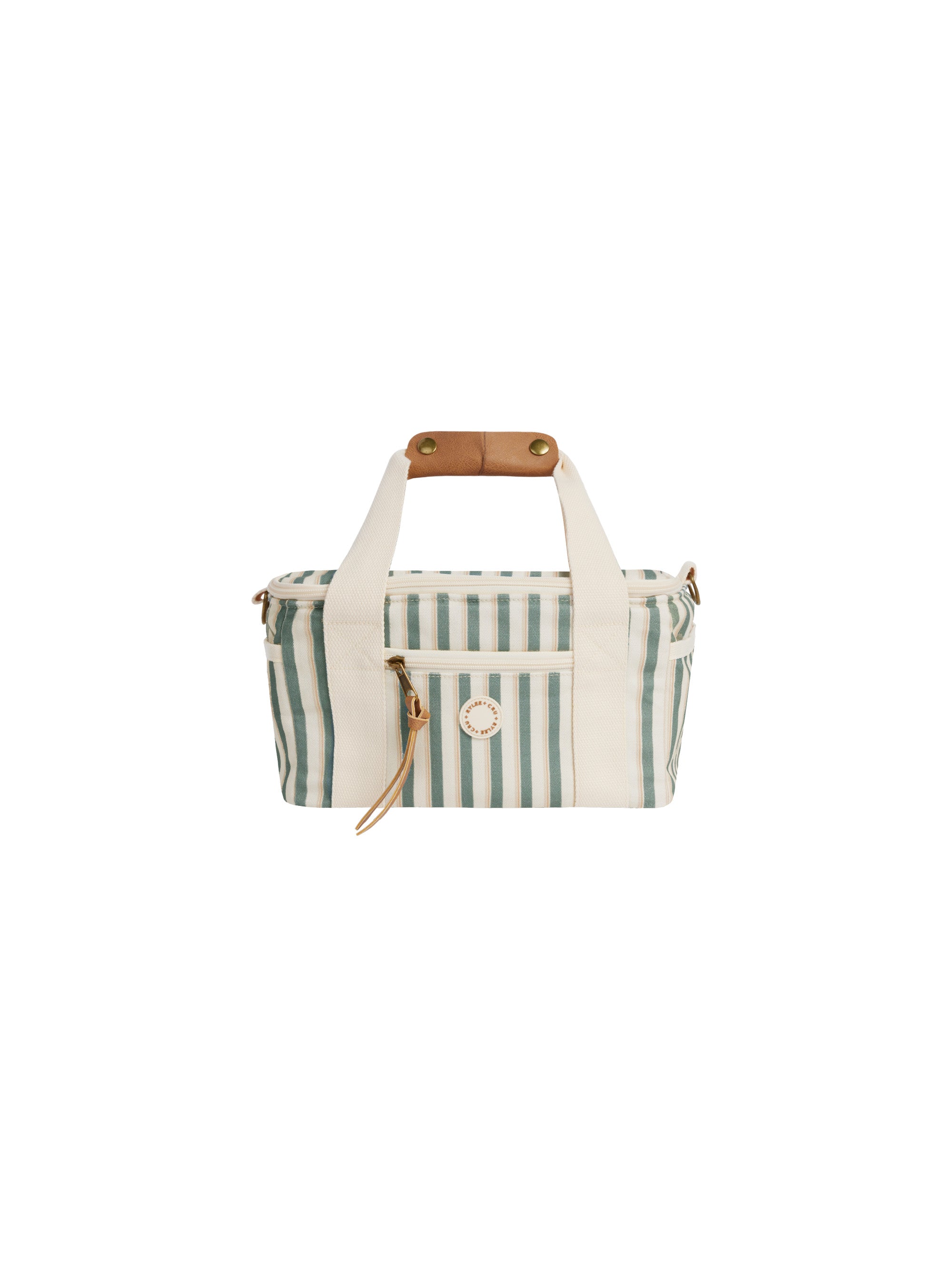 Cooler Bag | Aqua Stripe