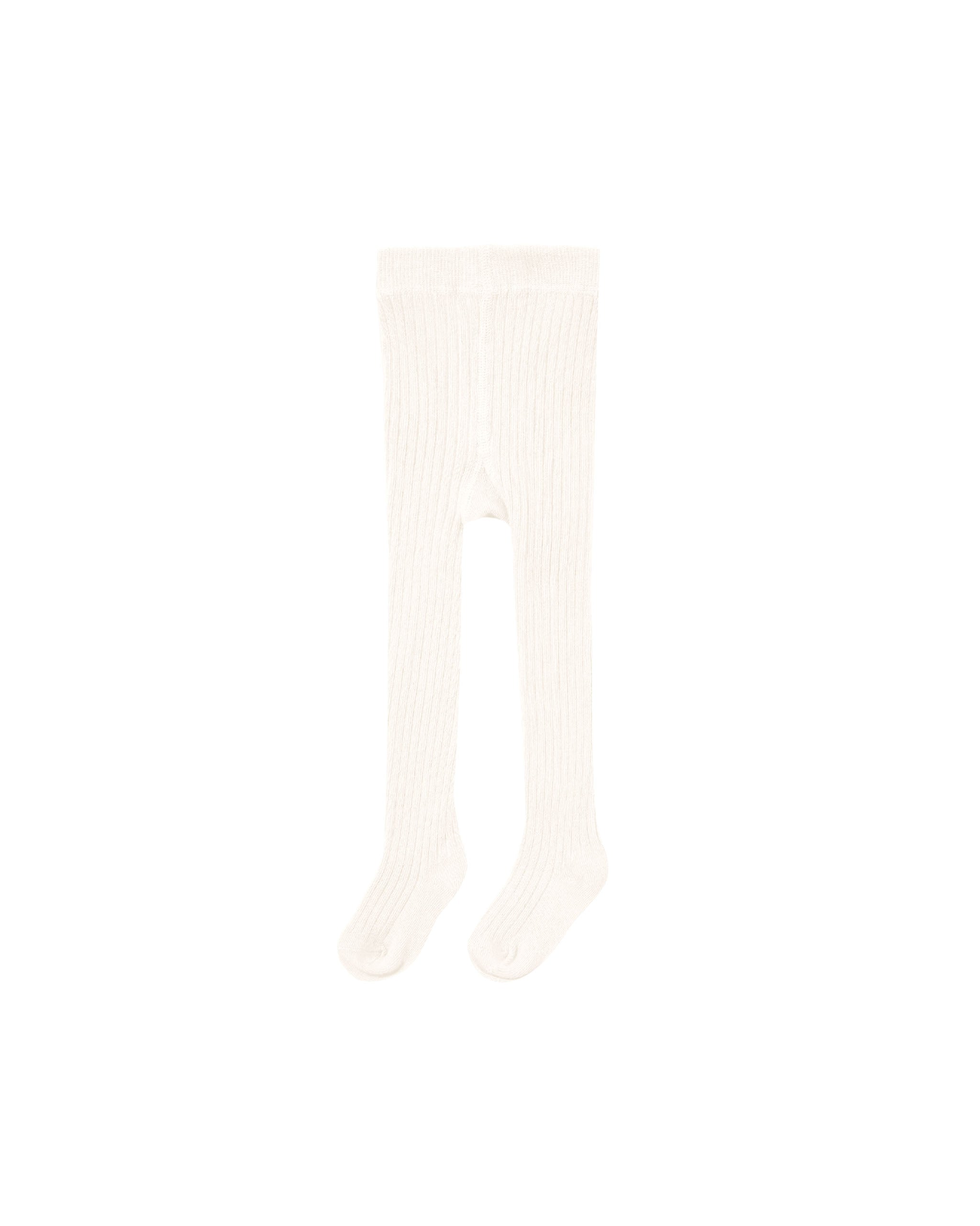 Ribbed Tights Natural