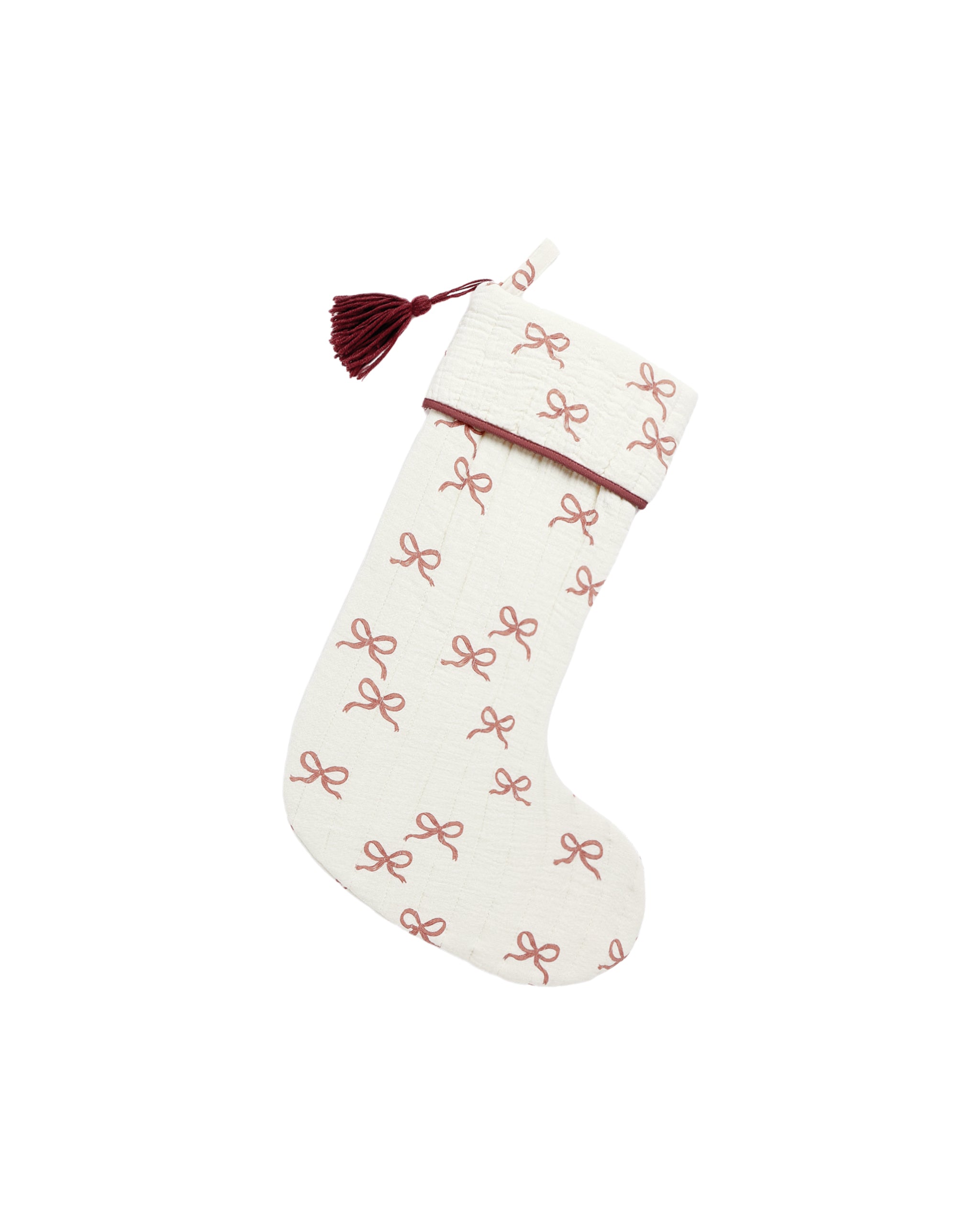 Christmas Stocking || Ruby Bows