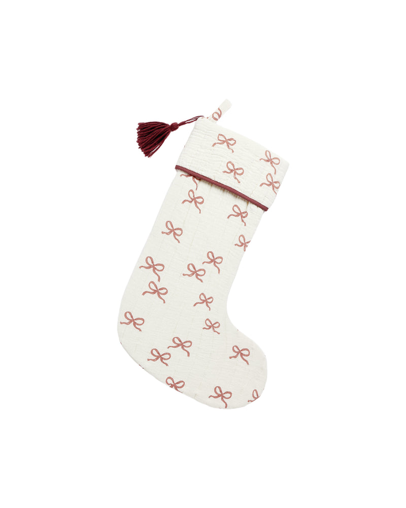 Christmas Stocking || Ruby Bows
