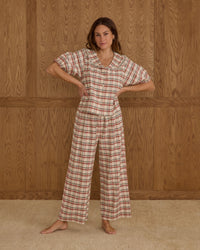 Ruffle Pajamas || Holiday Flannel