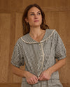 Ruffle Pajamas || Evergreen Gingham