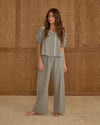 Ruffle Pajamas || Evergreen Gingham