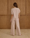 Ruffle Pajamas || Candy Cane Stripe