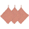 Washcloth 3 Pack - Rose