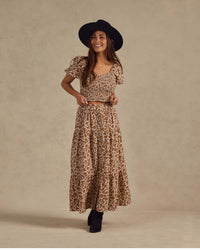 Joelle Skirt - Gold Gardens