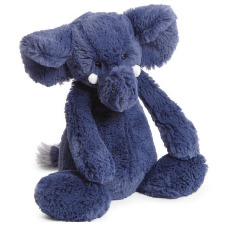 Bashful Blue Elephant - Medium