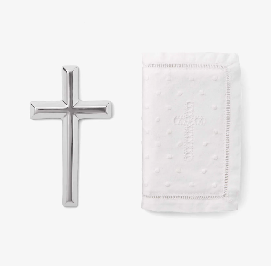Bible and Cross Christening Gift Set