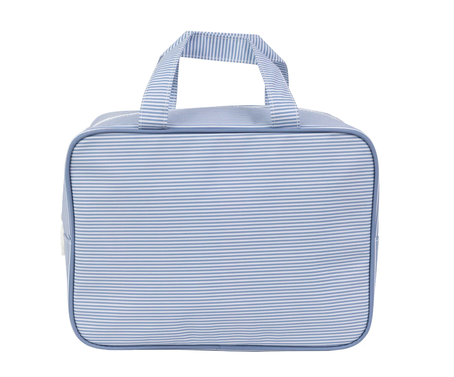 The Take It Tote - Blue Mini Stripe
