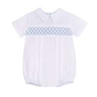 Boys Signature Smocked Romper