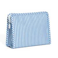 Roadie Medium Zip Pouch | Pimlico Stripe Chambray