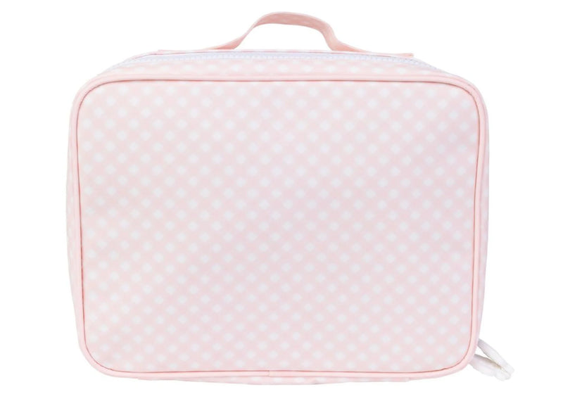Pink Gingham Lunchbox