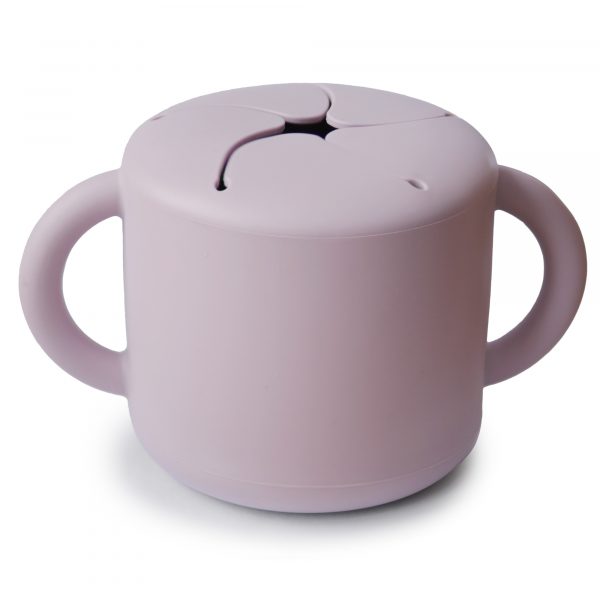 Silicone Snack Cup -Soft Lilac