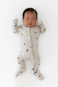 Zippered Footie - Starry Icon
