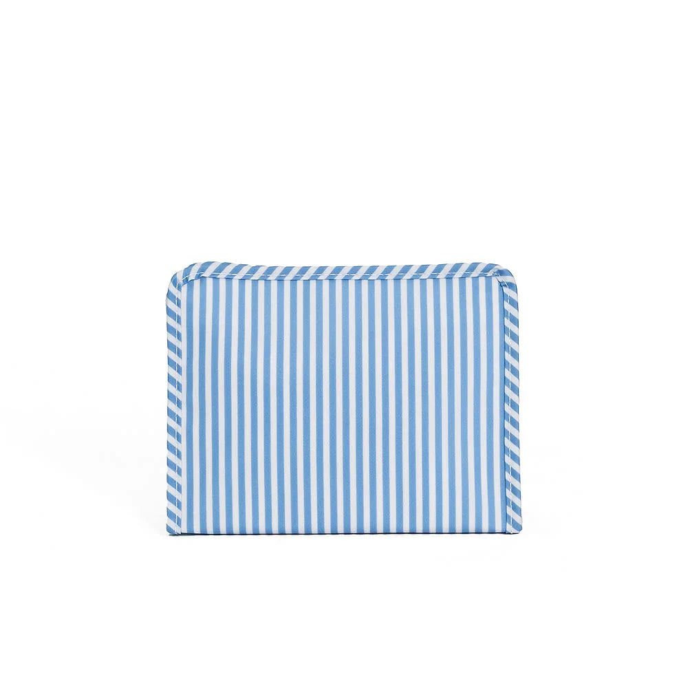 Roadie Medium Zip Pouch | Pimlico Stripe Chambray