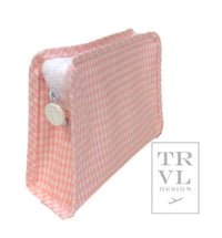 Roadie Medium Zip Pouch | Gingham Taffy