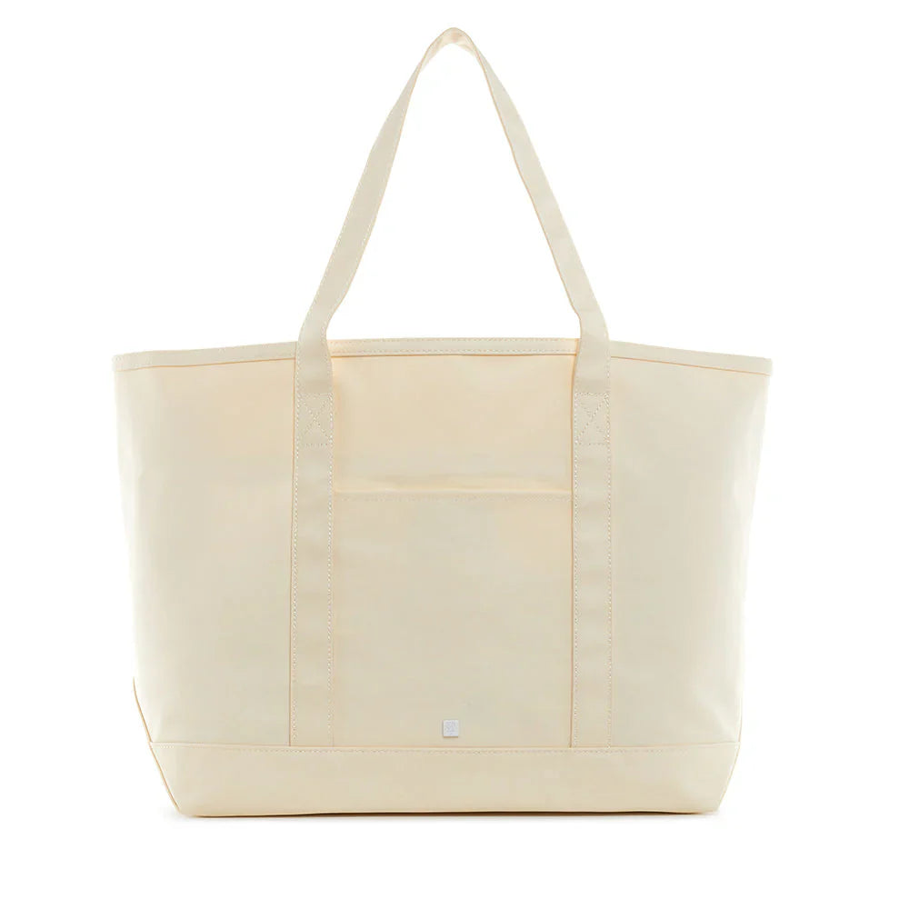 Maxi Tote - Coated Canvas Natural | Large