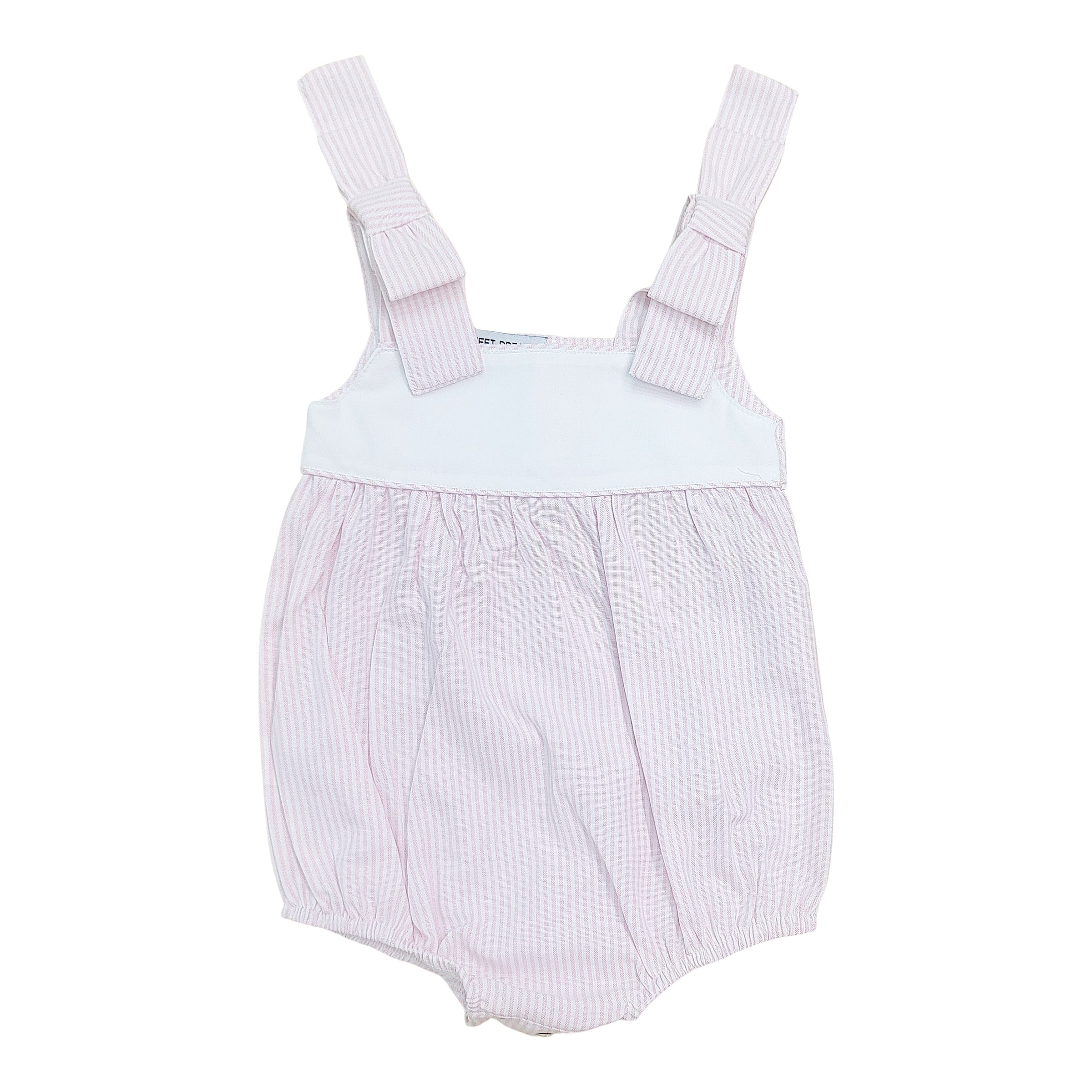 Pink Stripe Bow Bubble