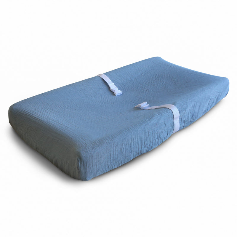 Muslin Changing Pad Cover - Tradewinds