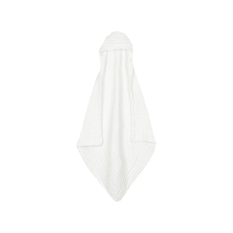 Hooded Bath Towel - White