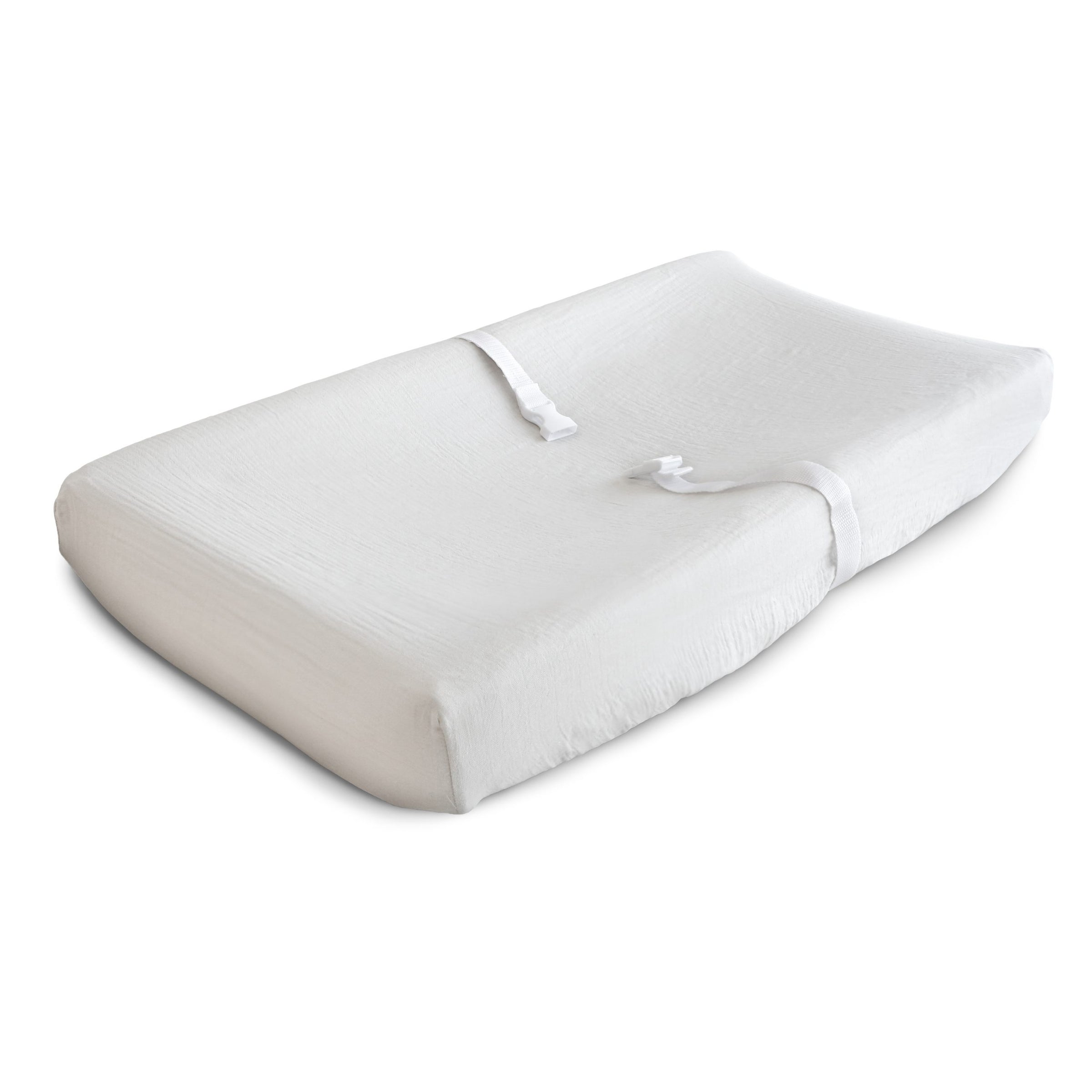 Muslin Changing Pad Cover - White