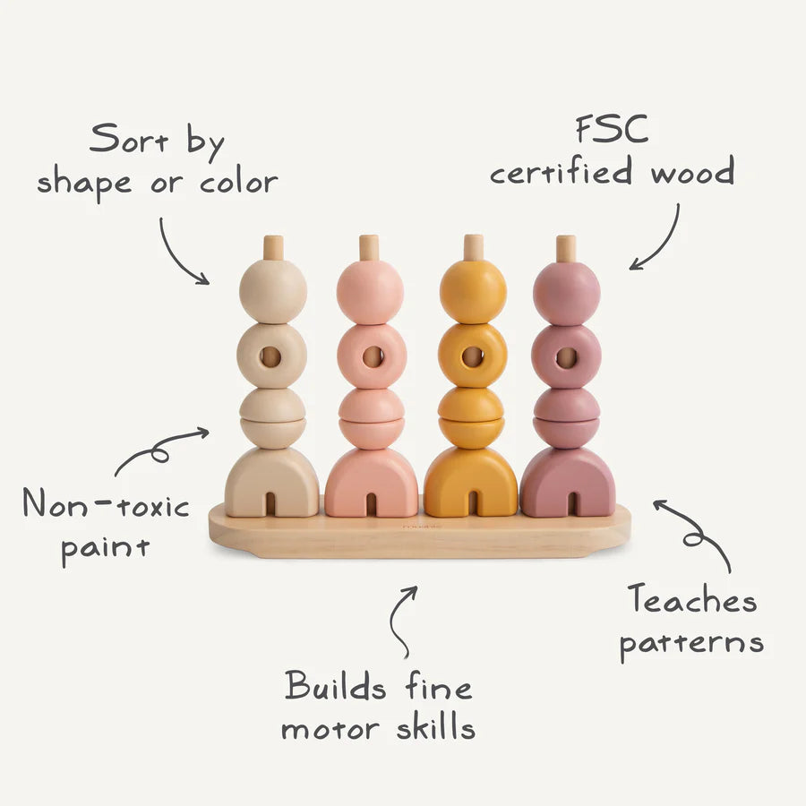 Wooden Multi Shape Stacker | Original