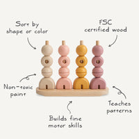 Wooden Multi Shape Stacker | Original