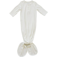 White Bamboo Knot Gown