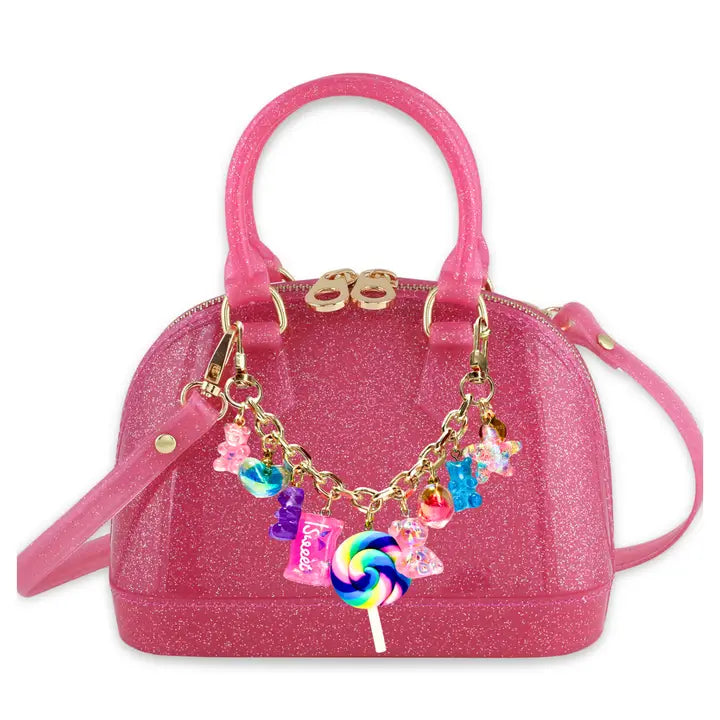 Candy Crush Purse | Hot Pink Sparkle