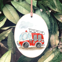 Fire Truck Ornament