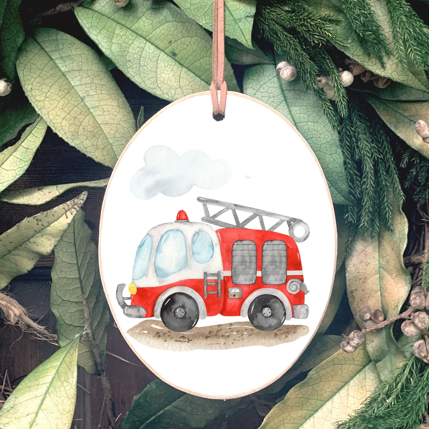 Fire Truck Ornament