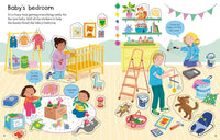 First Sticker Book the New Baby