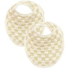Muslin Bib 2 Pack | Ausrin/Cream