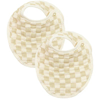 Muslin Bib 2 Pack | Ausrin/Cream