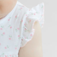 Juliette's Classics Pink Printed Flutters Bubble