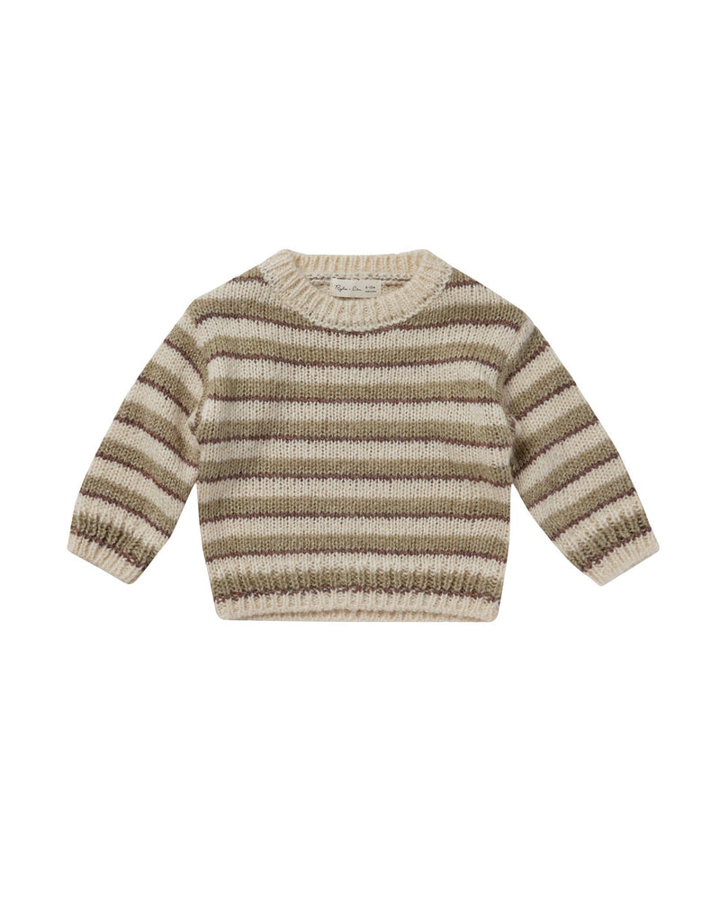 Aspen Sweater - Fall Stripe