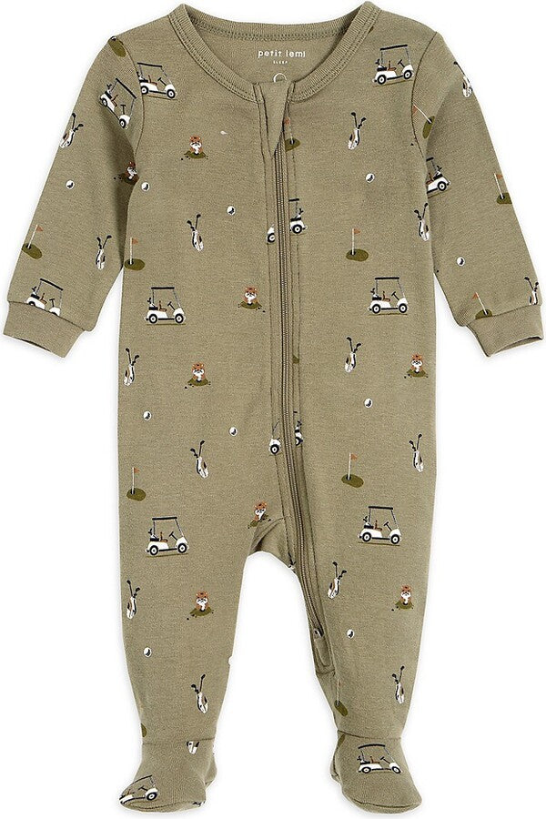 Golf Print Footie