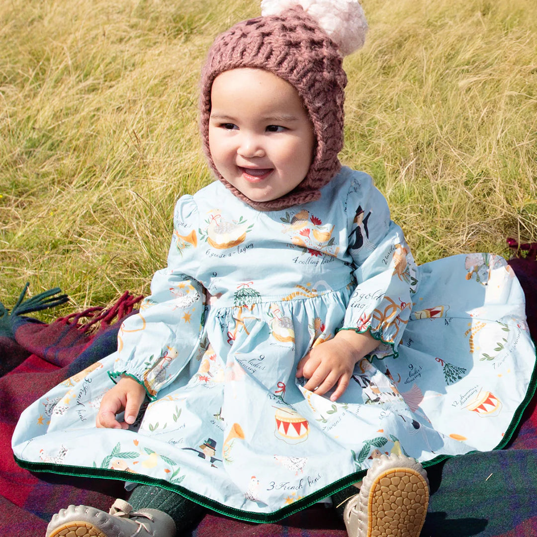 Baby Girls Amma Dress Set - 12 Days of Christmas | Bear Hollow Kids Baby Girls Amma Dress Set - 12 Days of Christmas | Bear Hollow Kids