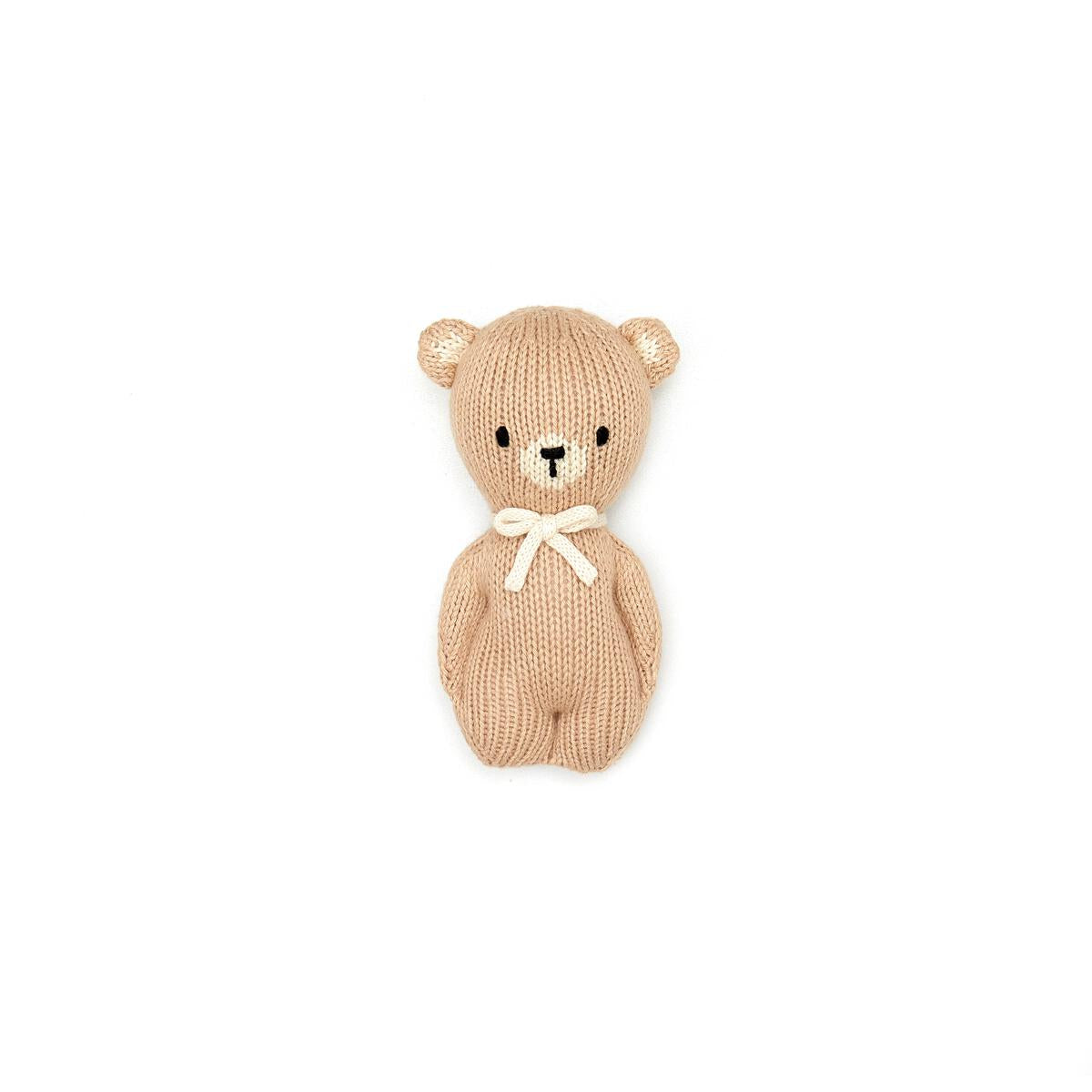 Bear Rattle-Beige & Natural