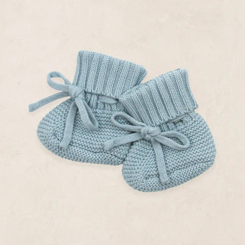 Knit Booties - Steele