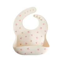 Silicone Baby Bib | Bows