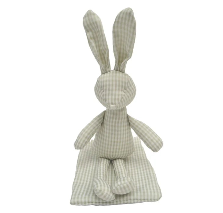 Bun Bun | Gingham Pearl Grey