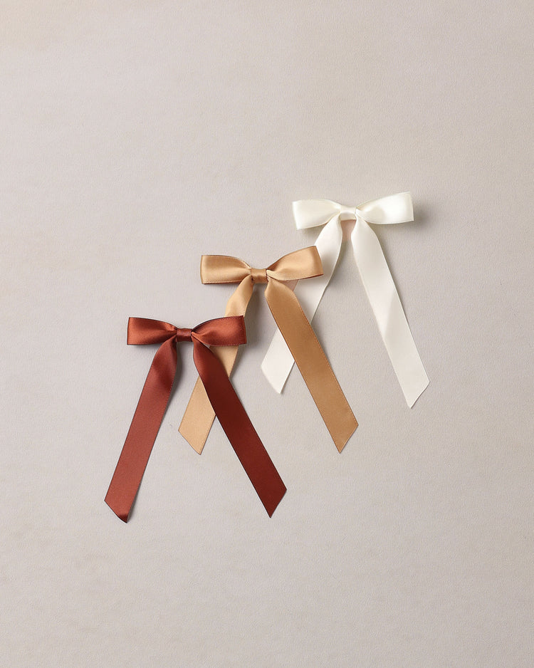 Spice Ribbon Bows || Spice, Ivory, Gold