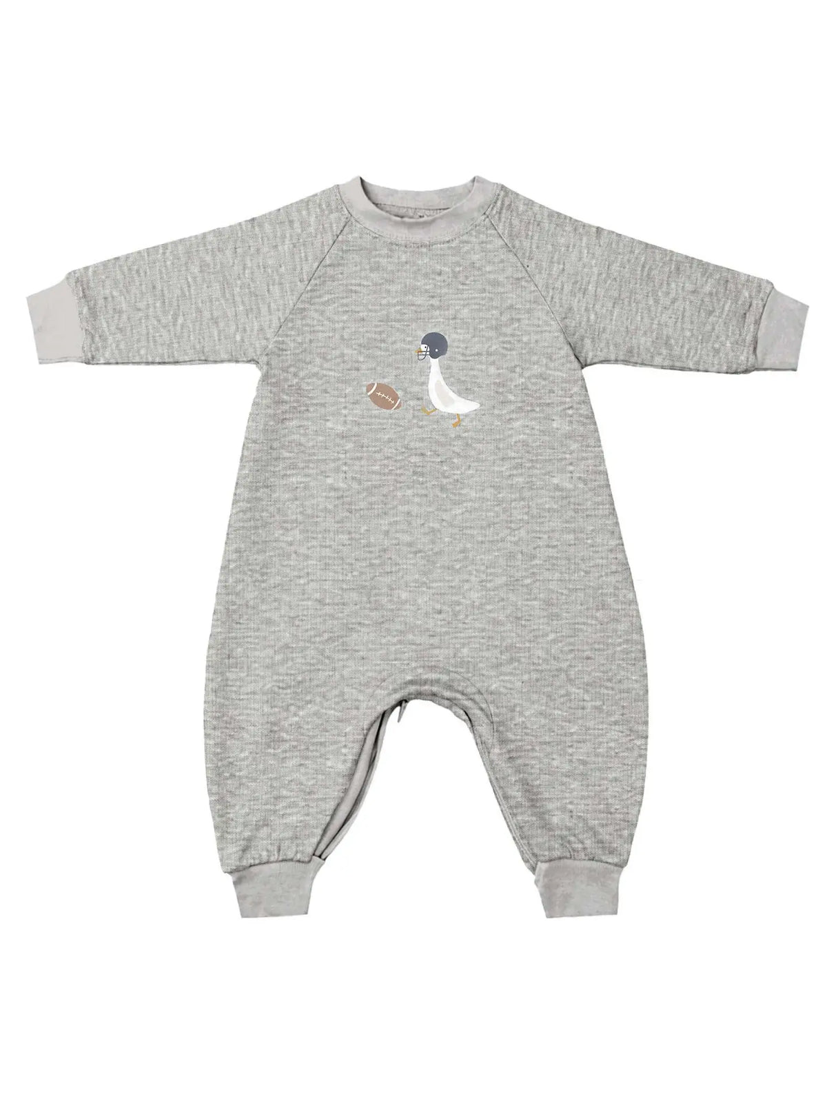 Fleece Jumpsuit || Football goose