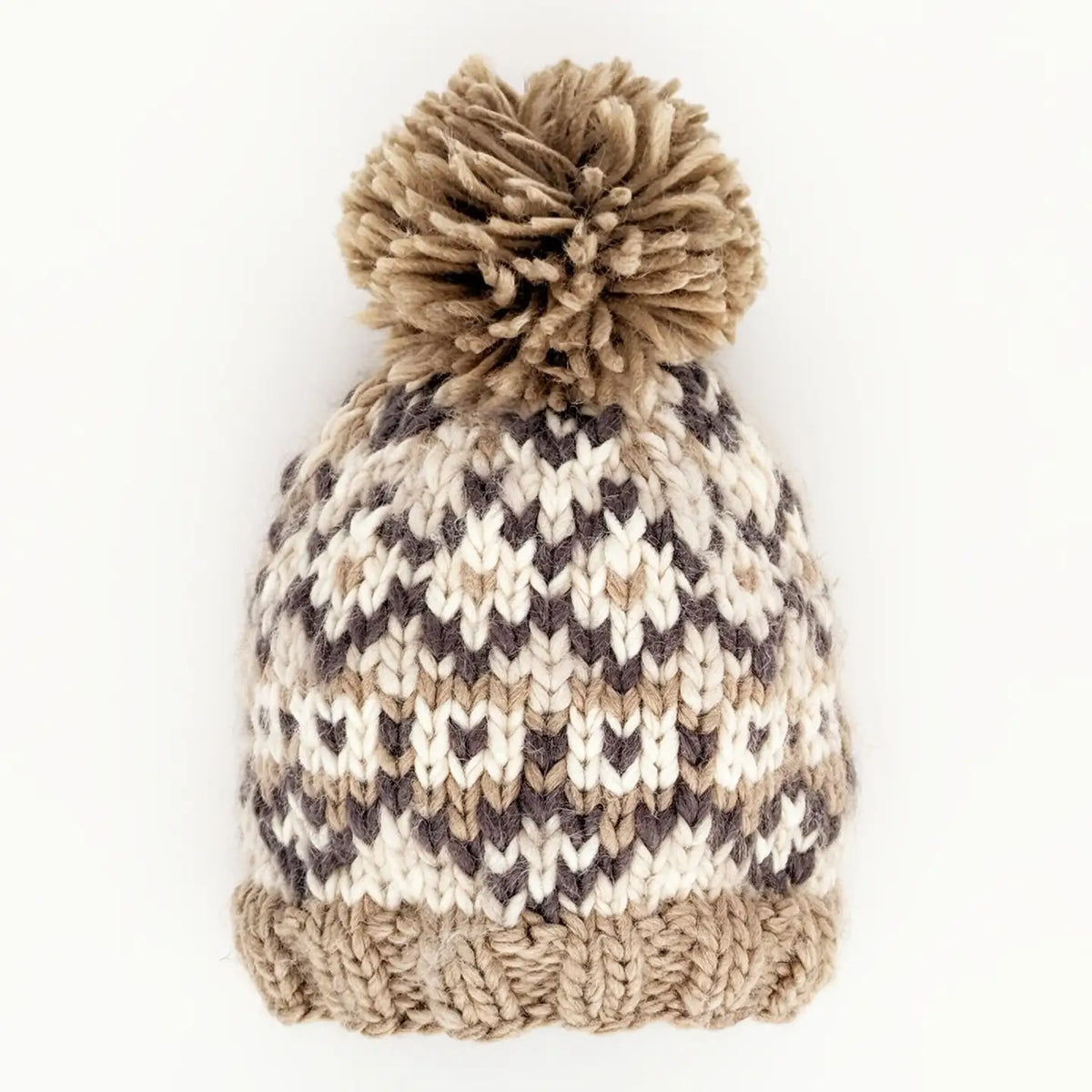 Fairisle Pebble Beanie