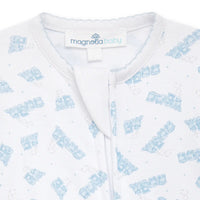 Choo Choo Train Print Zip Playsuit